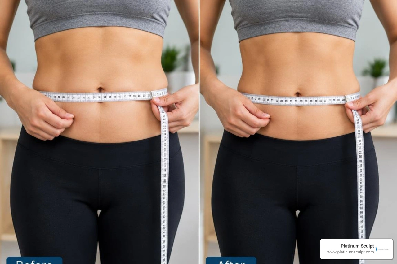 abdominal measurement points before and after cooling sessions abdominal measurement points before and after cooling sessions