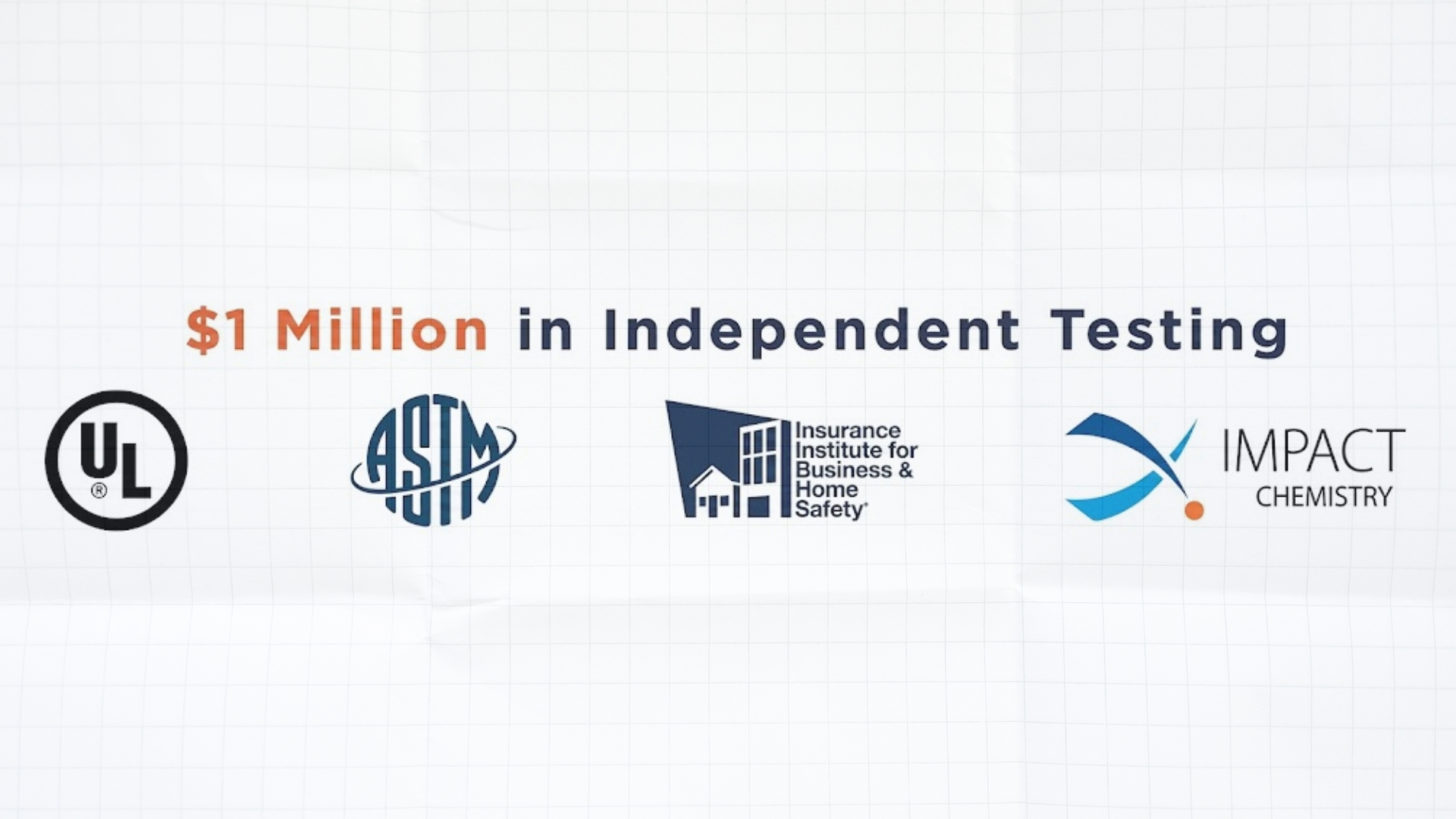 Independent third-party testing organizations that have verified GoNano roof rejuvenation performance, including UL Solutions, Impact Chemistry, and CNETE.