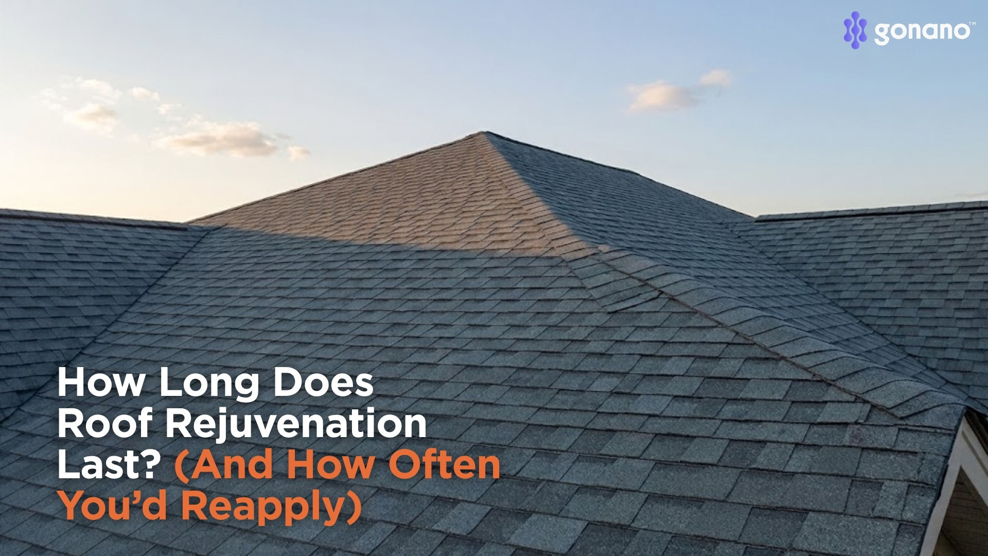 How long roof rejuvenation lasts
