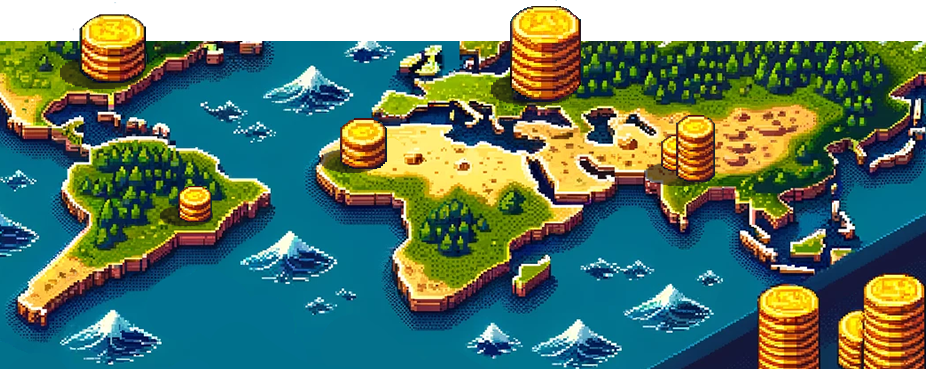map of continents