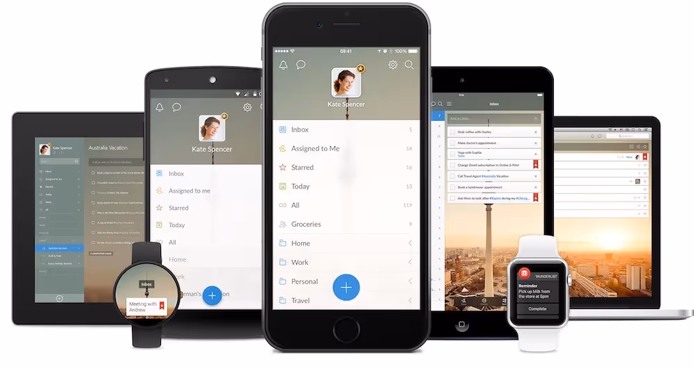 Discover best productivty tools - Wunderlist.
