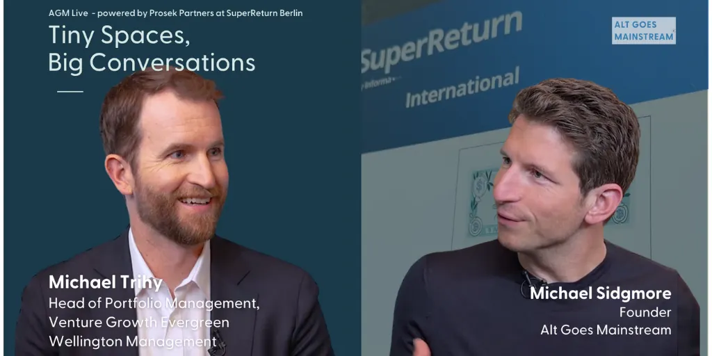 🎥 Wellington Management's Mike Trihy - going long on evergreen funds: AGM Live from SuperReturn
