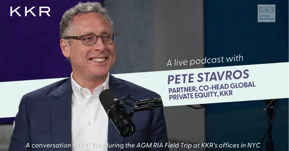 🎥 KKR’s Pete Stavros - a culture of ownership - live from AGM’s RIA Field Trip