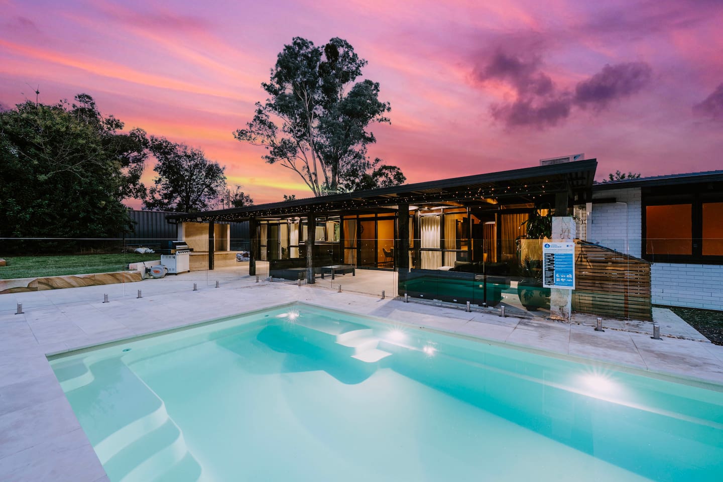 image of decorated event space (for a fine dining restaurant)