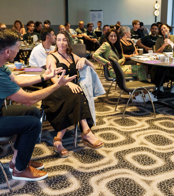 image of decorated event space (for a fine dining restaurant)