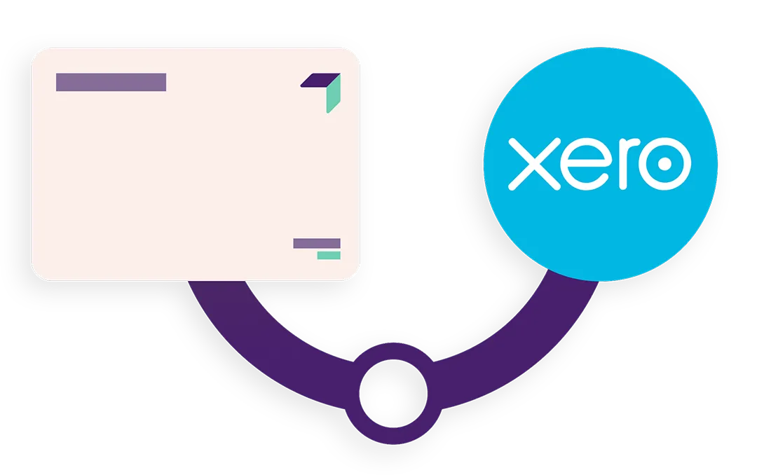 Graphic of Archa's Xero feed integration feature