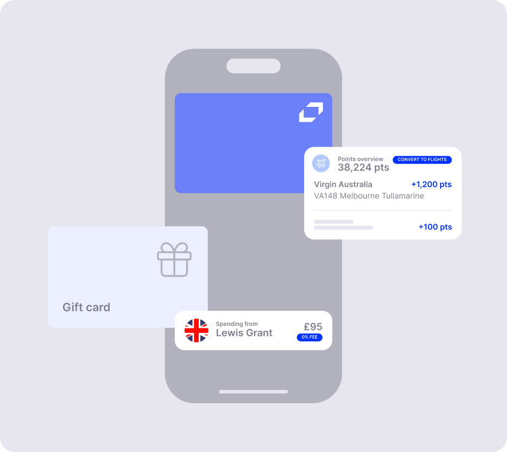 Three Archa cards stacked on top of each other