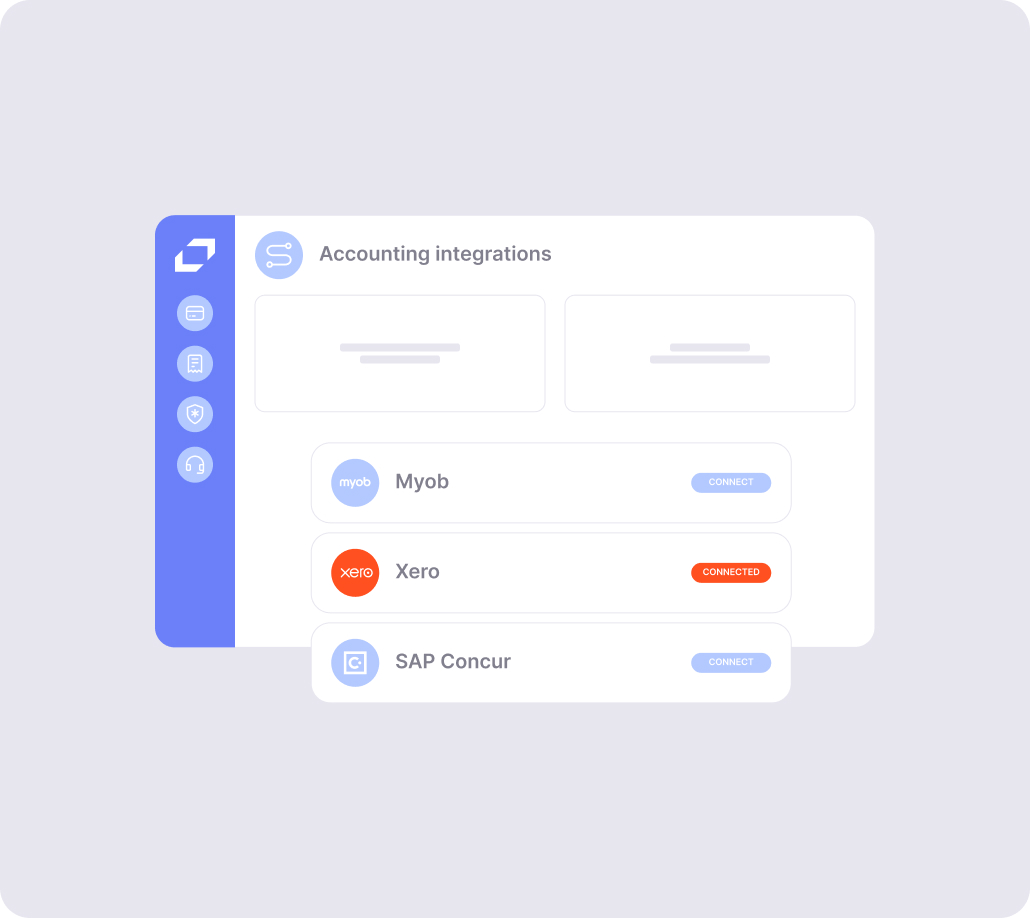 Three Archa cards stacked on top of each other