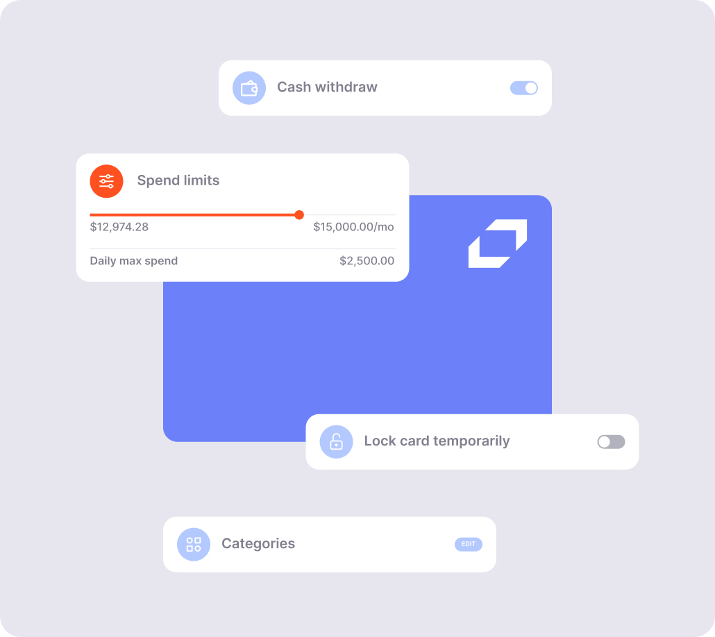 Three Archa cards stacked on top of each other
