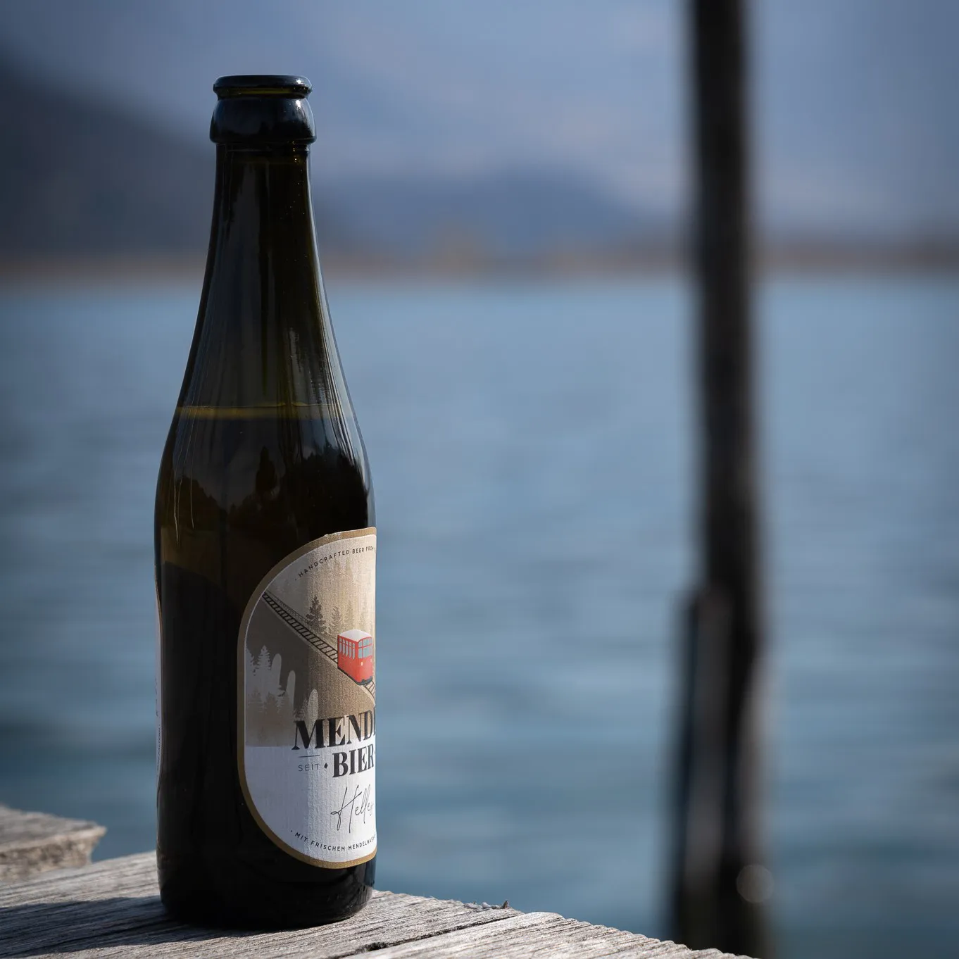 Mendelbier am Kalterer See