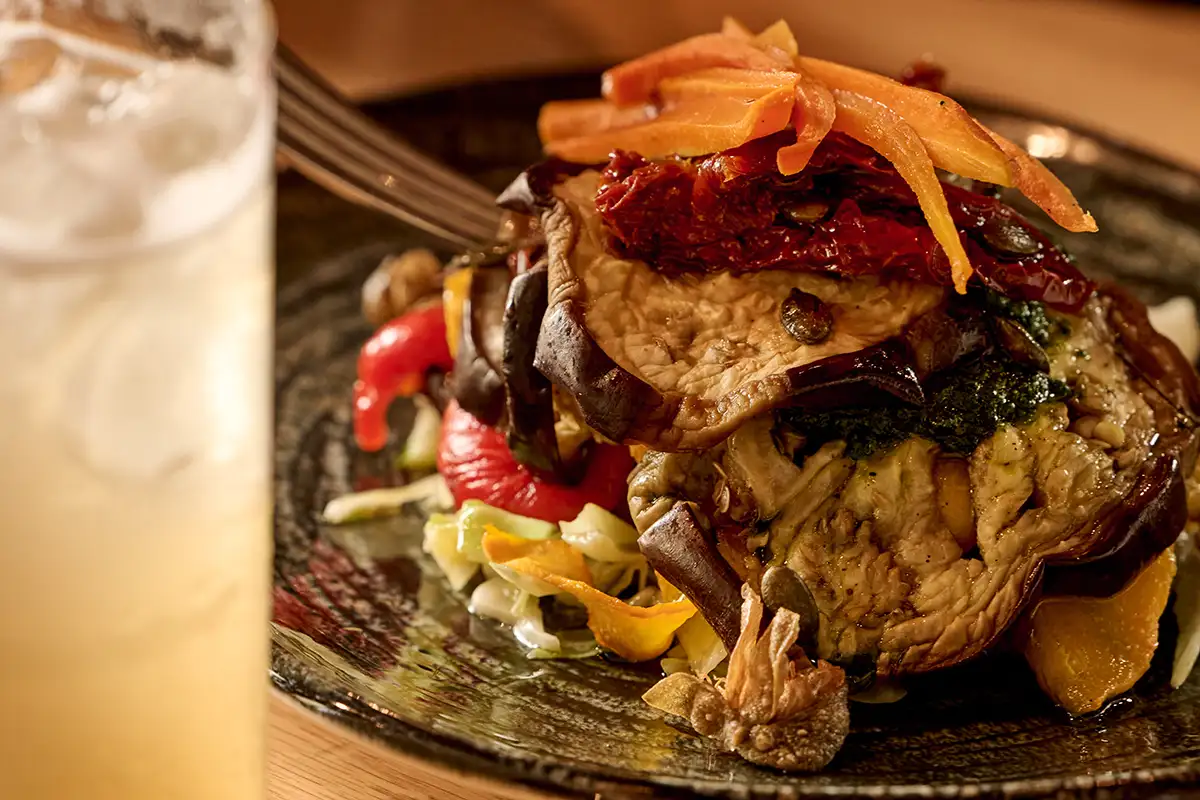 Obicà Winter Menu 2026 - Vegetable Stack