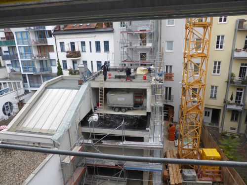 Baustelle Türkenstraße München