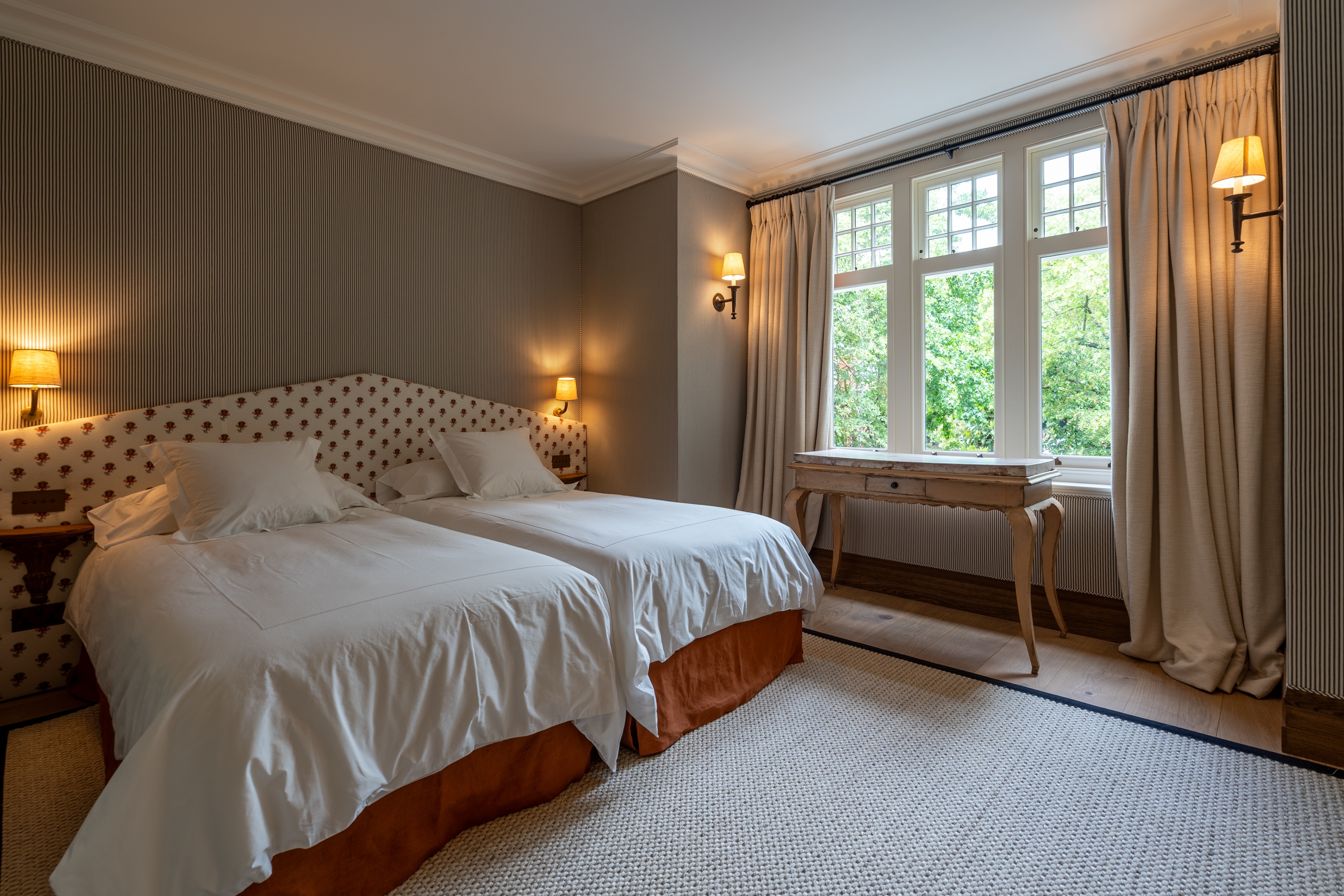 New master and guest bedrooms