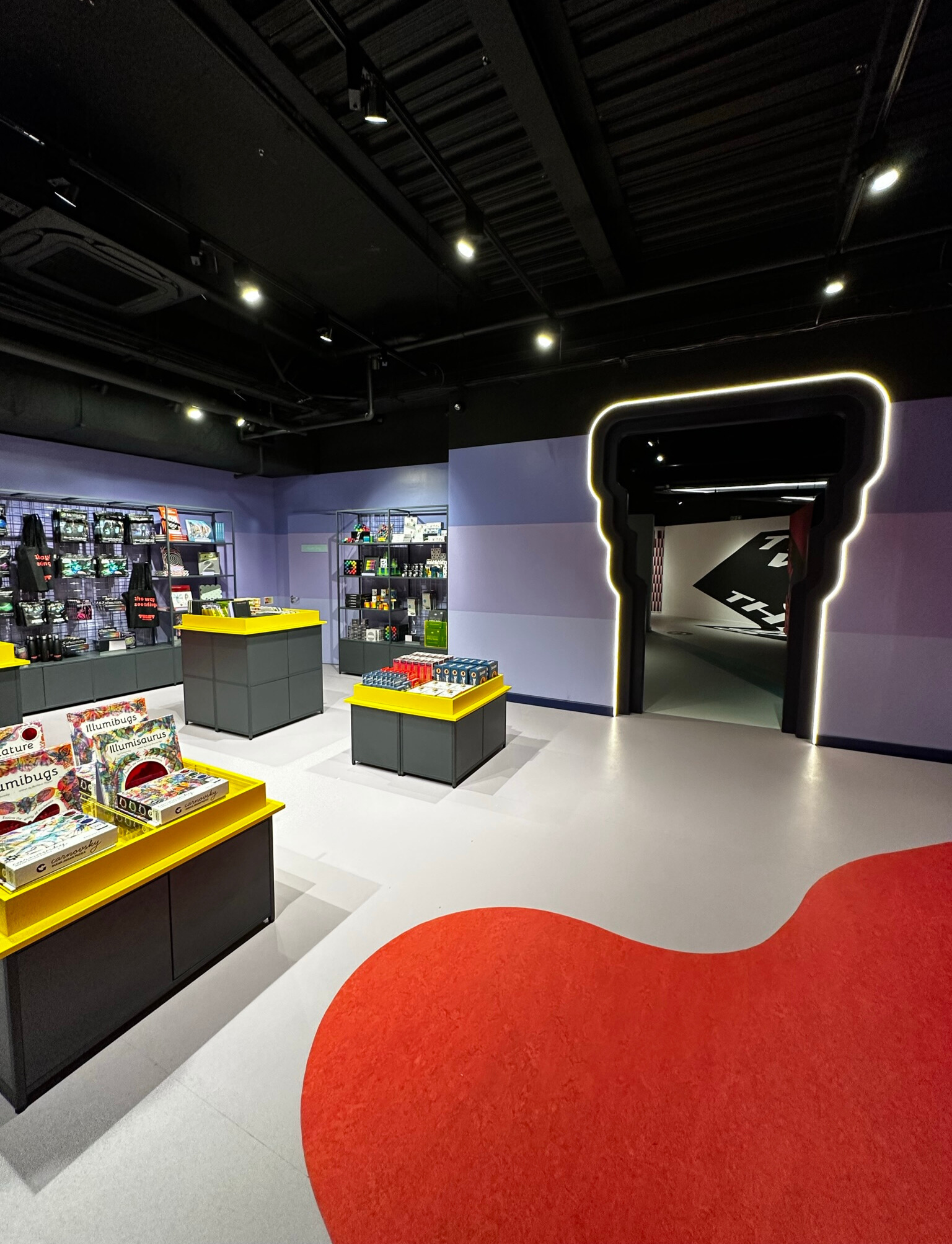 The new basement area of the Twist Museum