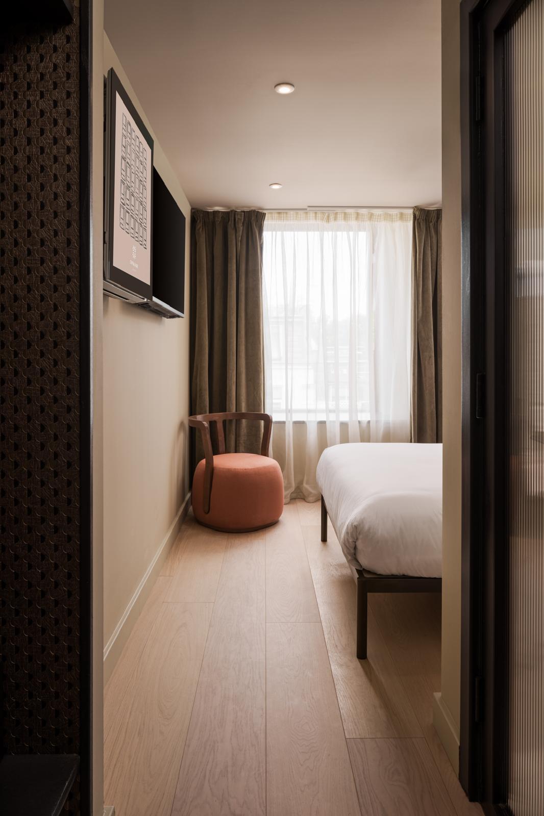 A glimpse inside the newly designed hotel rooms at Central Park Hotel