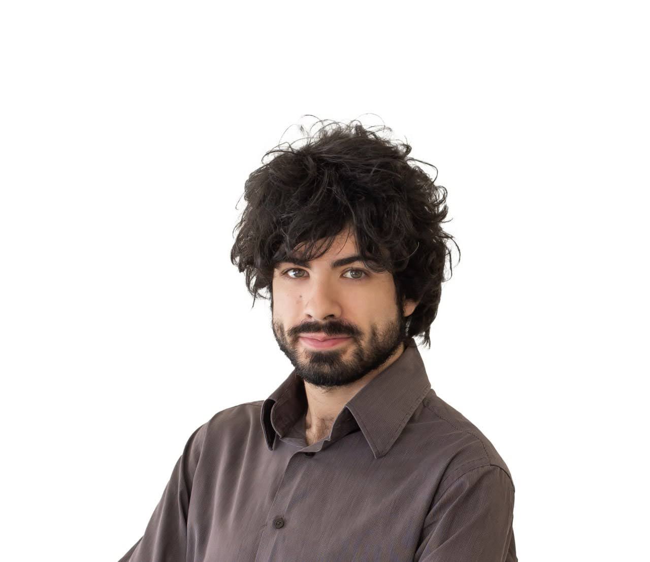 a man with a beard and mustache