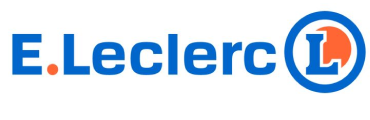 a blue and white logo