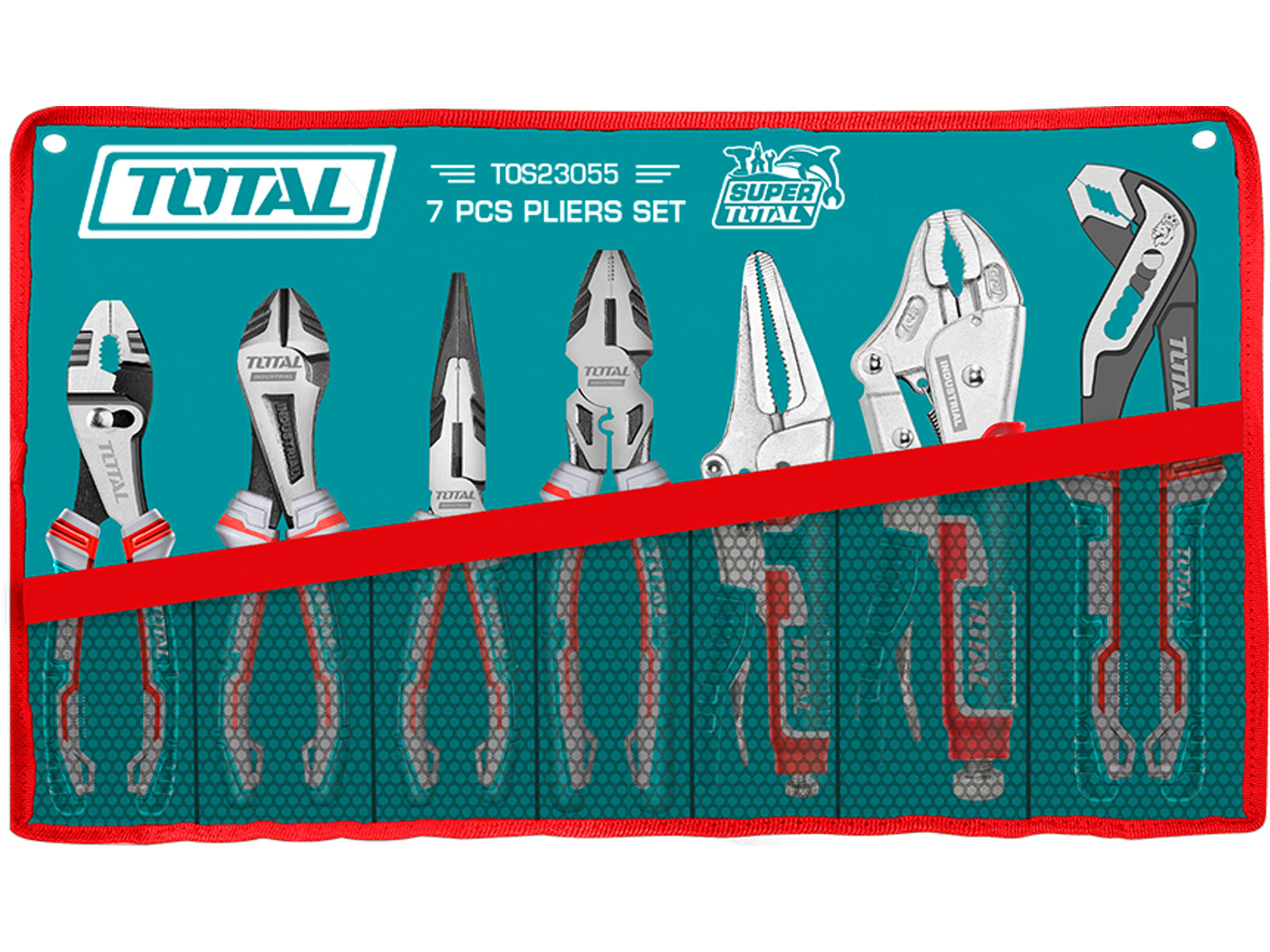 Kleště, sada 7ks, industrial