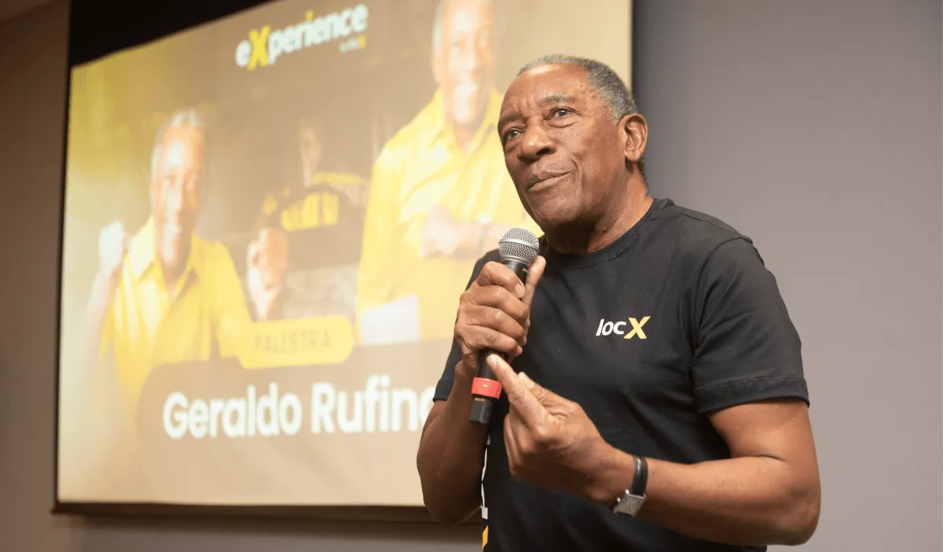 Geraldo Rufino palestrante do LocX Experience