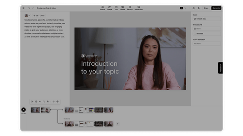 Take a tour in action
