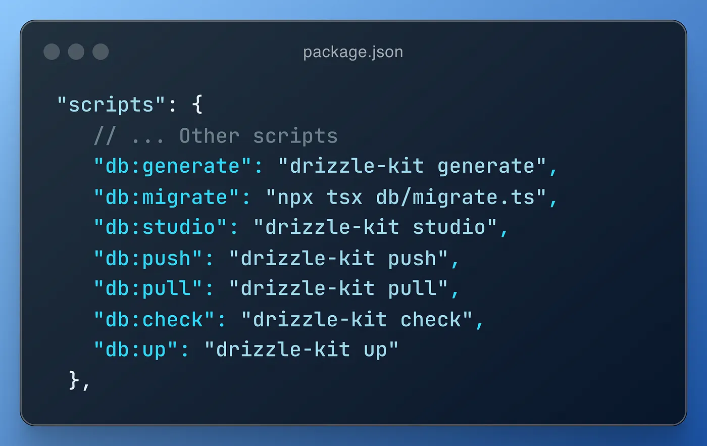 Useful package.json scripts