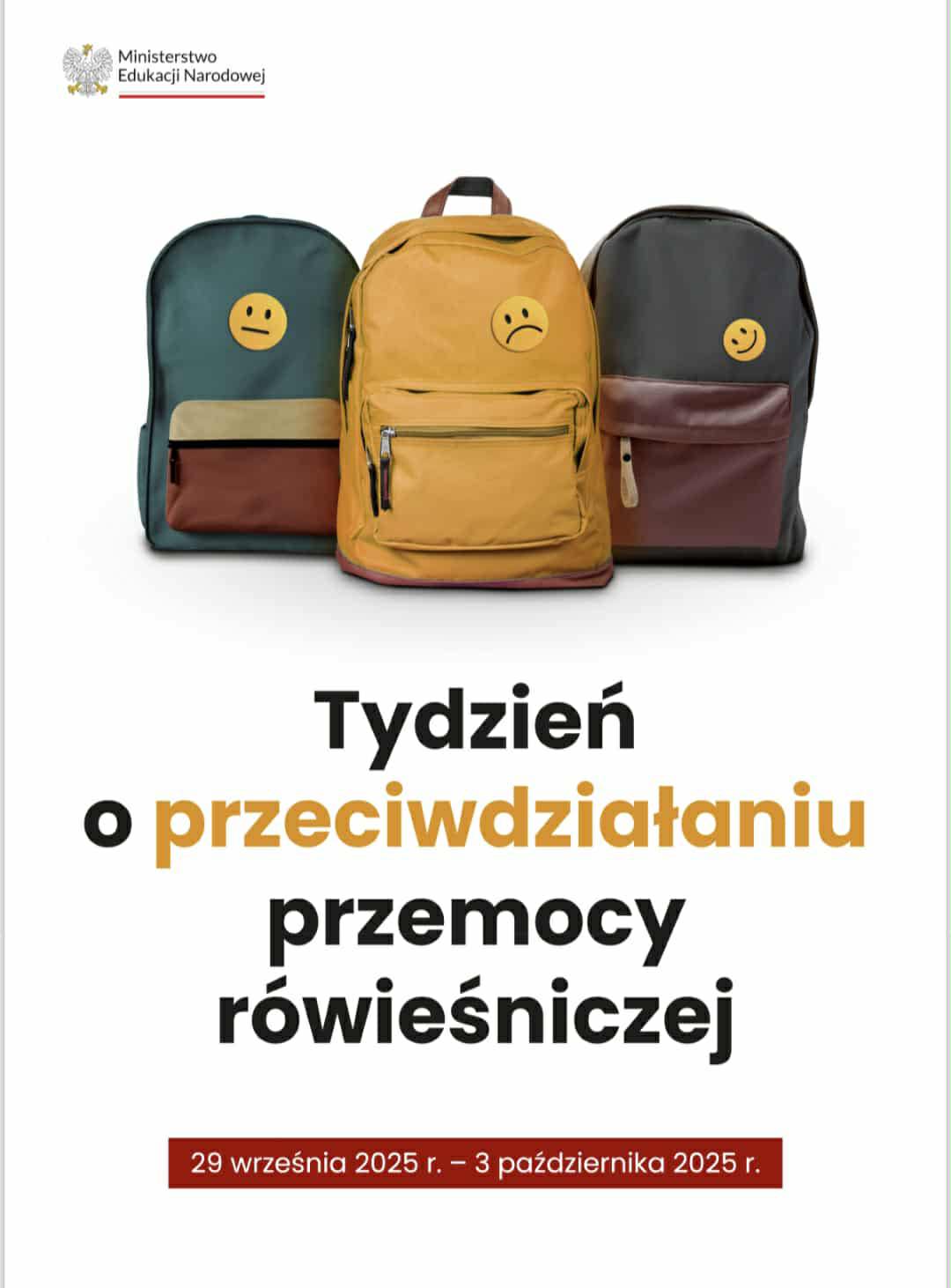 Tydzień o przeciwdziałaniu przemocy rówieśniczej