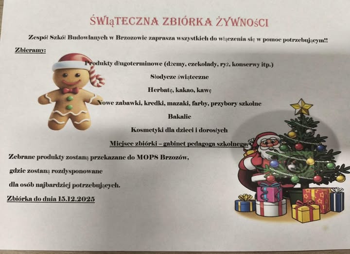 Świąteczna zbiórka Żywności