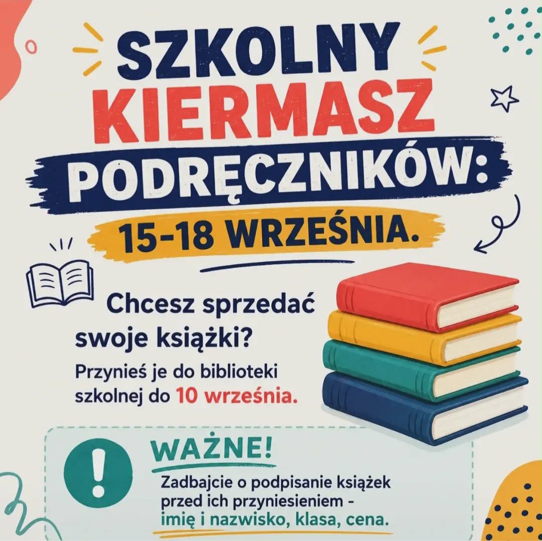 Szkolny kiermasz podręczników