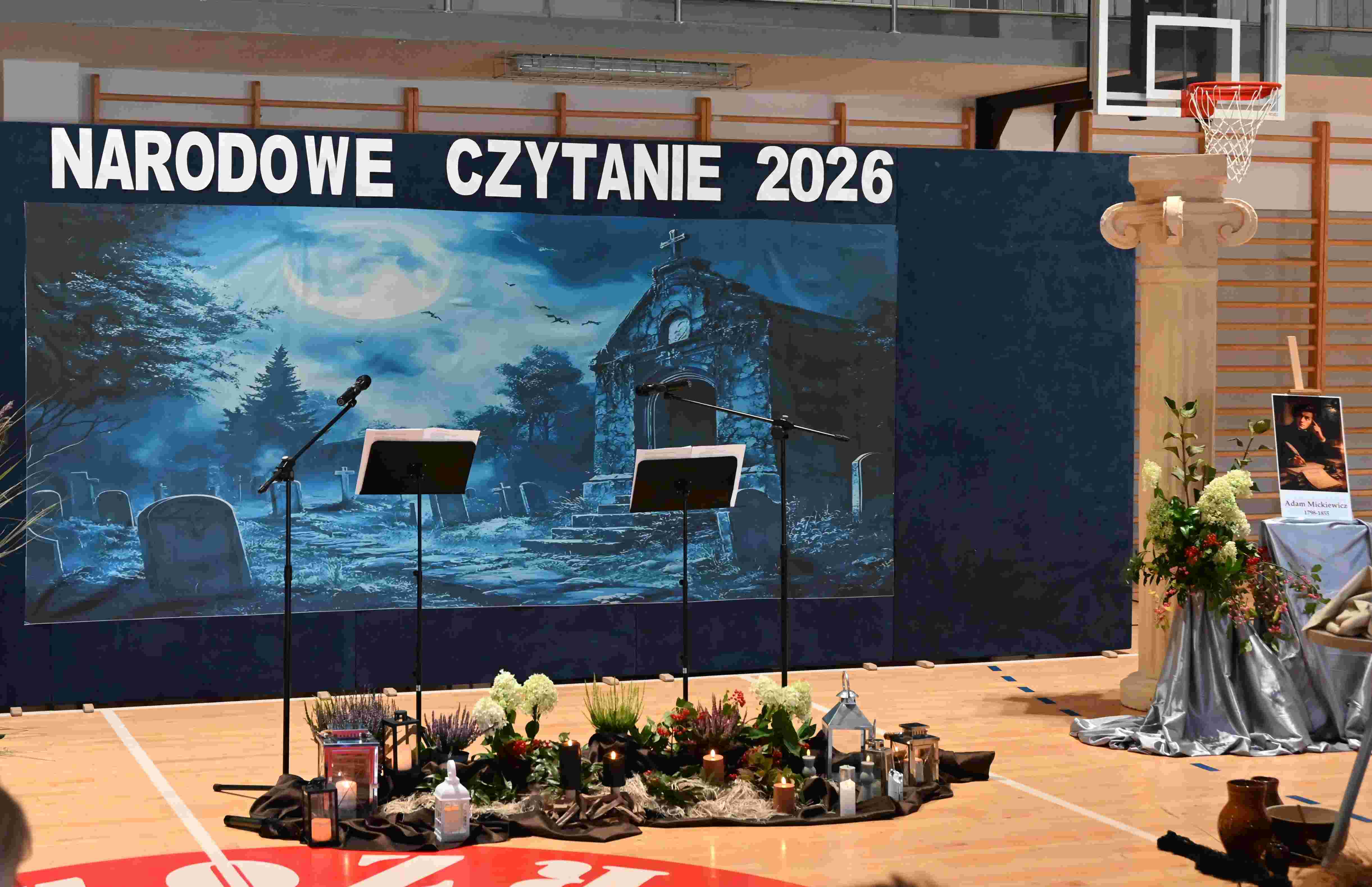 Narodowe Czytanie „Dziadów” Adama Mickiewicza w Zespole Szkół Budowlanych w Brzozowie
