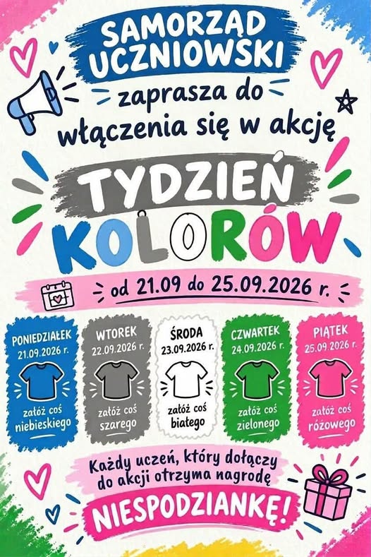 Tydzień kolorów w ZSB