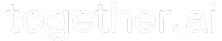 Logo text reading 'together.ai' in lowercase white letters on a black background.