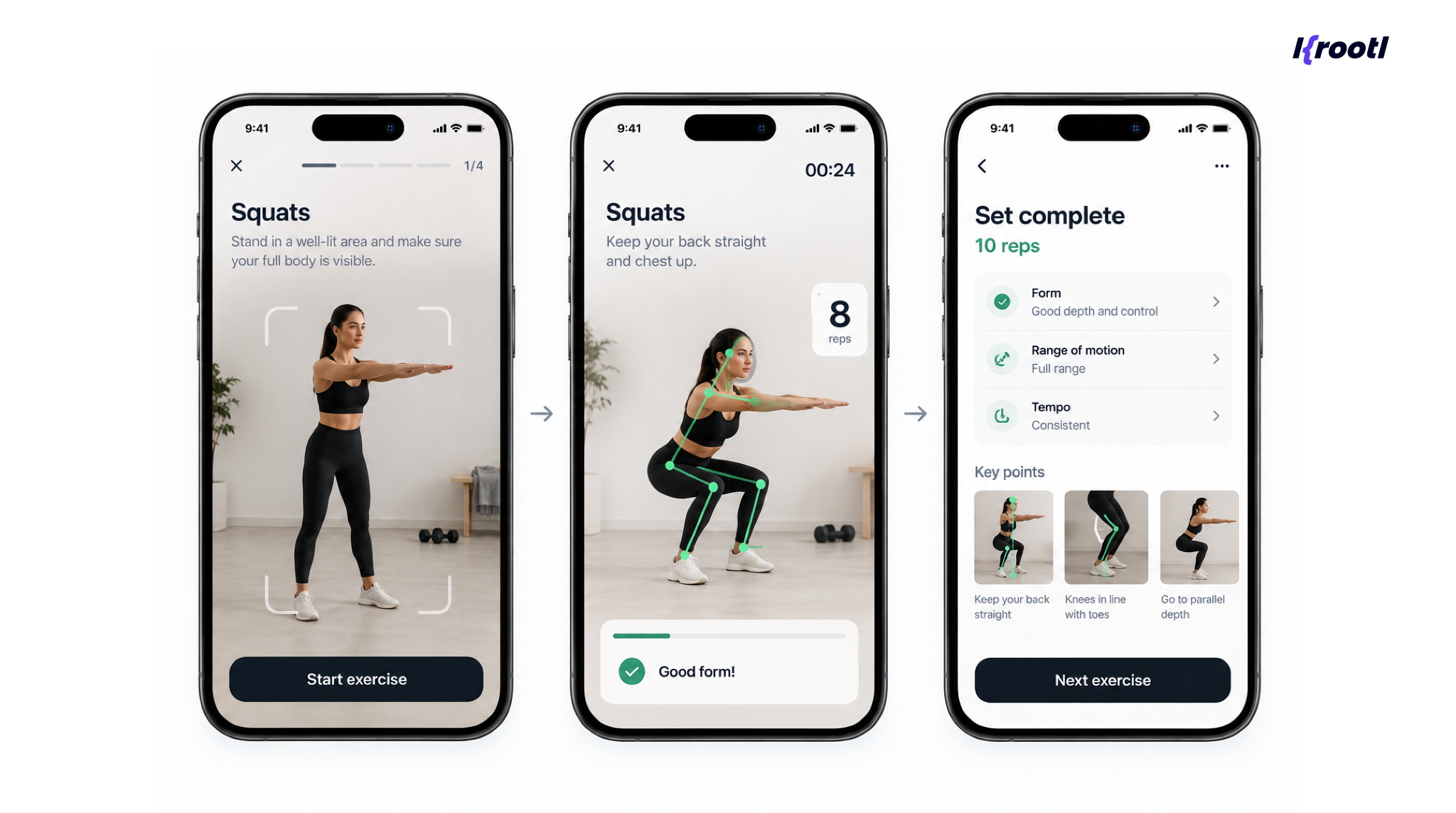 Computer vision for fitness app and exercise analysis