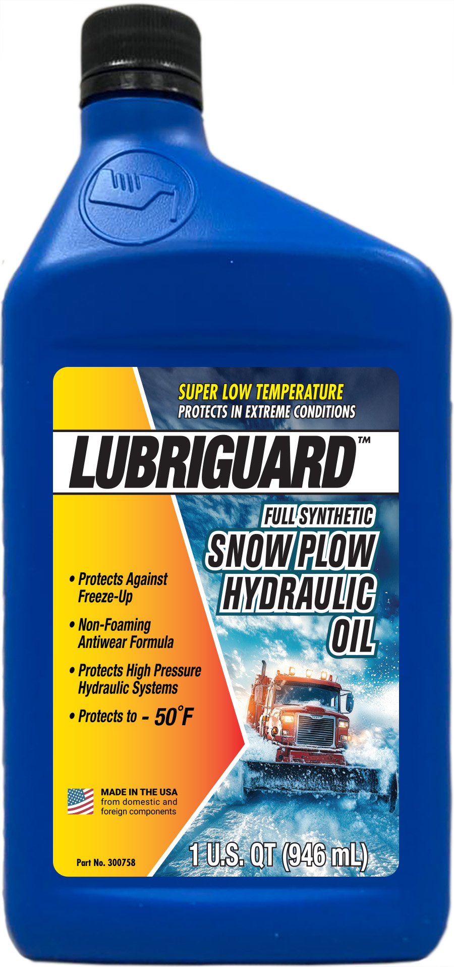 LUBRIGUARD Full Synthetic Snow Plow Hydraulic Oil