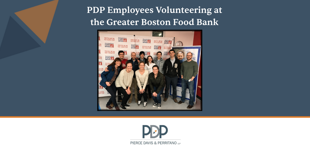 Volunteering at the Greater Boston Food Bank