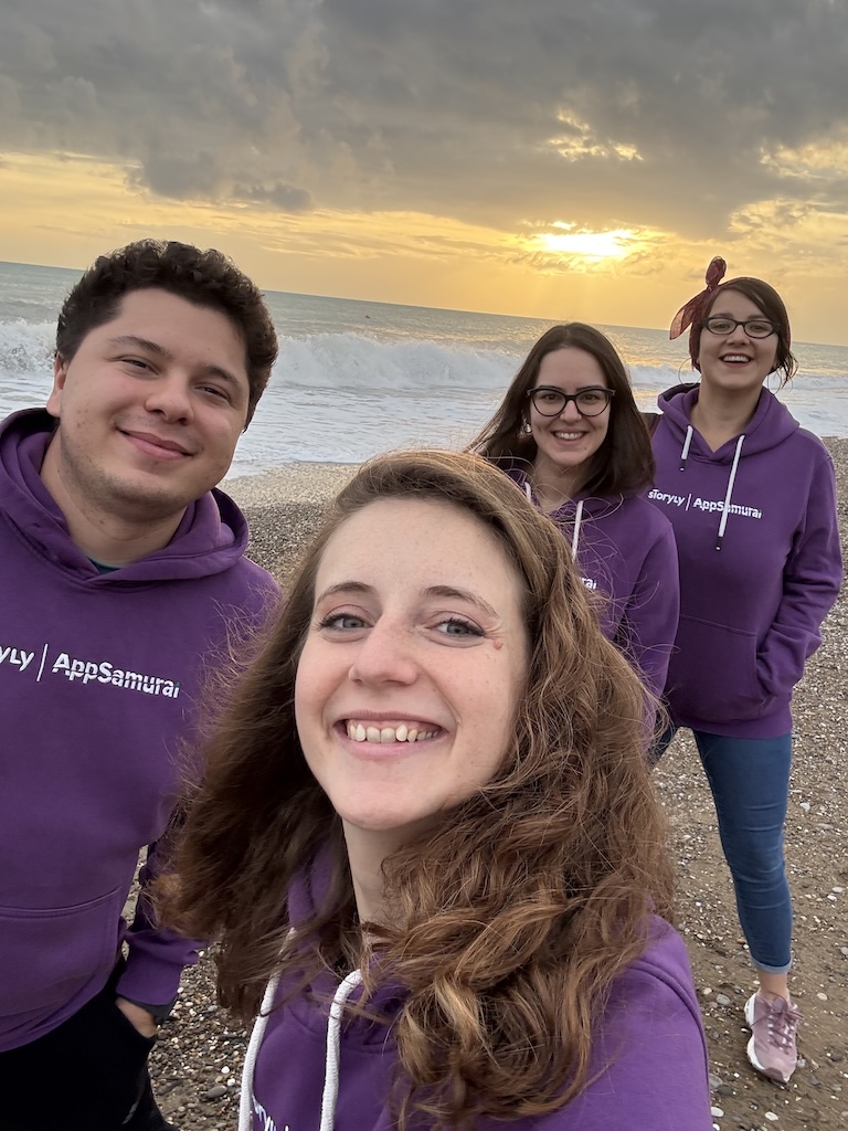 Storyly team members family picture at Storyly's Turkiye Office