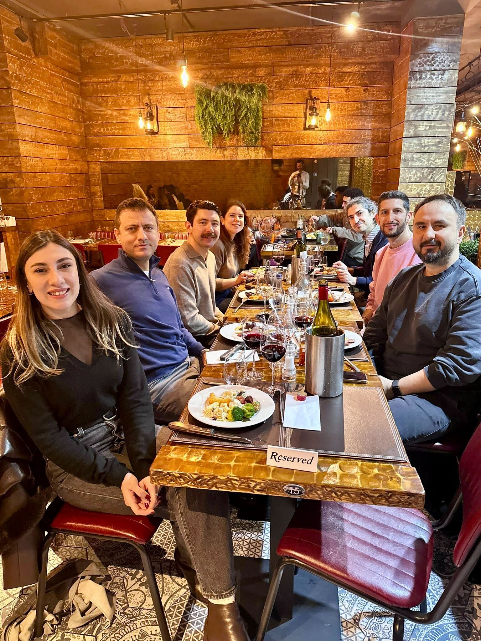 Image from a psychical event that Storyly team members attend