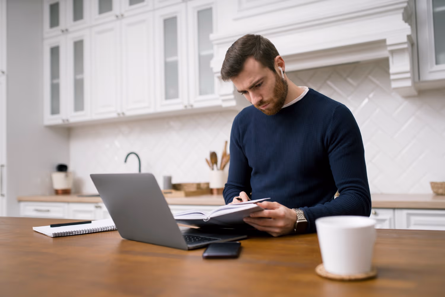 Contractor, work from home, reading