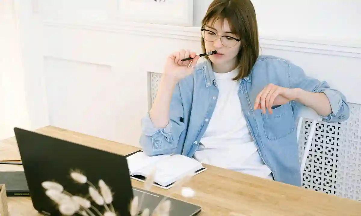Writer during the creation process.