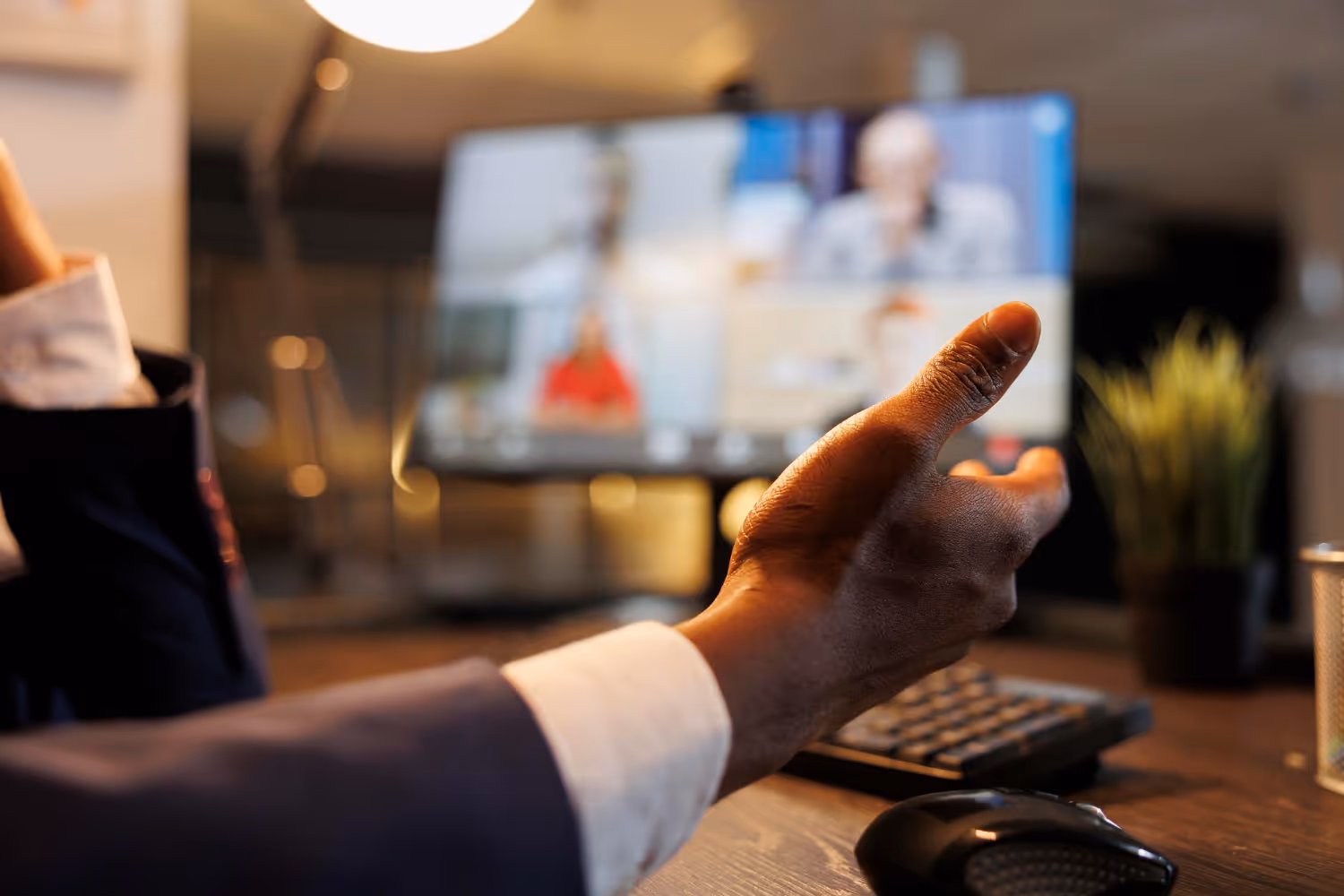 team meeting with outsourced java development team