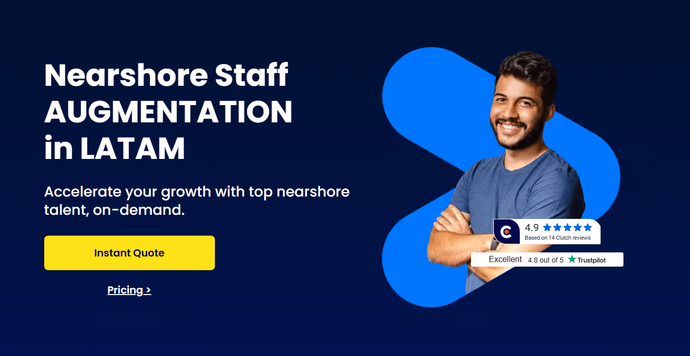 Tecla's home page banner.