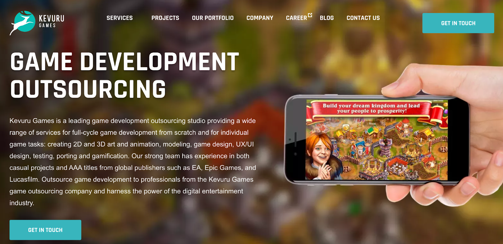 Kevuru Games's home page.
