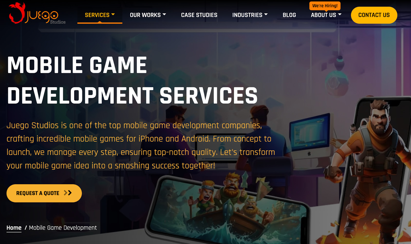 Juego Studios's page.