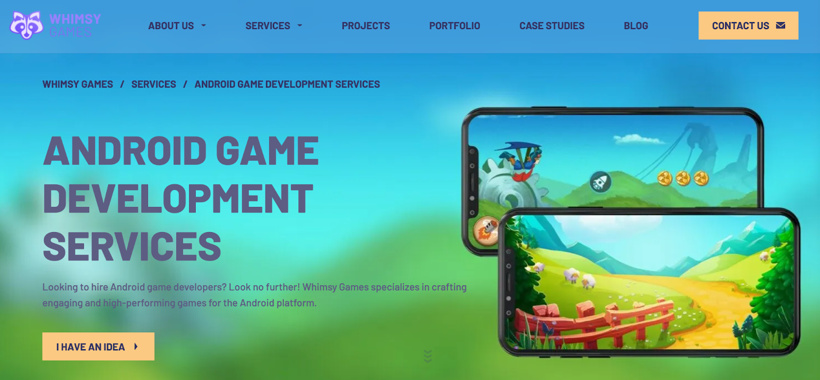 Whimsy Games's page.