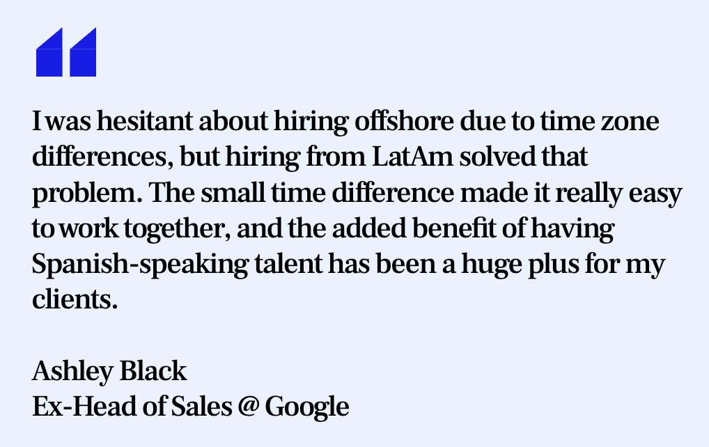 Happy customer's review.