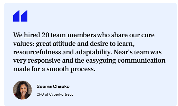 Happy customer's review.