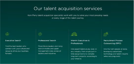 Korn Ferry's page.