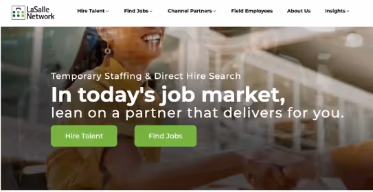 LaSalle Network's page.