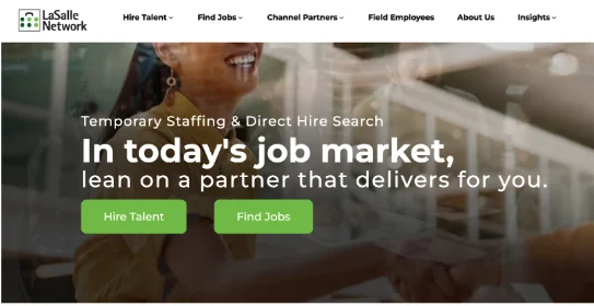 LaSalle Network's page.