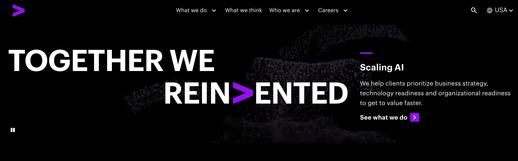 Accenture's page.
