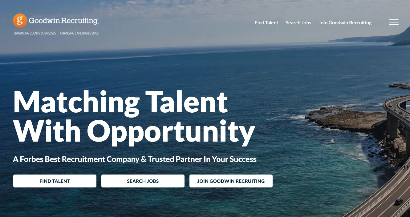 Goodwin Recruiting's page.